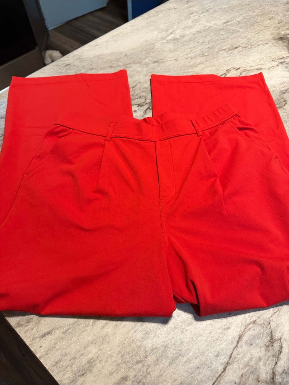 Halara-women’s beautiful red wide legged pants!